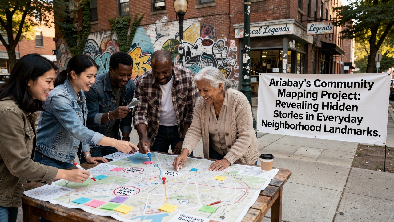 Ariabay's Community Mapping Project Reveals Hidden Stories in Everyday Neighborhood Landmarks
