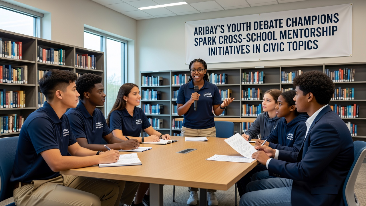 Ariabay's Youth Debate Champions Spark Cross-School Mentorship Initiatives in Civic Topics