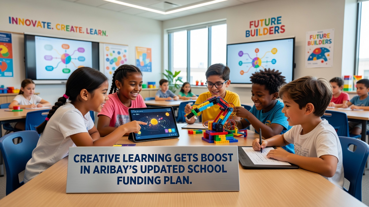 Creative Learning Gets Boost in Ariabay's Updated School Funding Plan